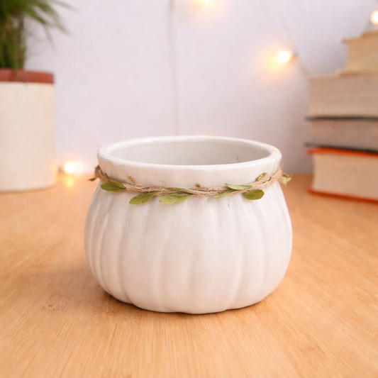 Botanic Knot Ceramic Planter