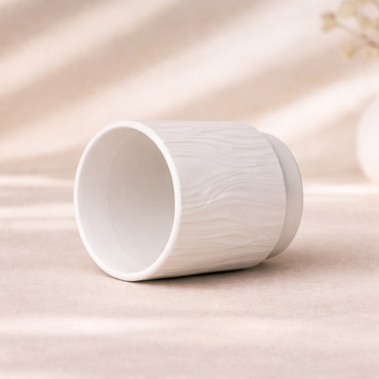 Pure Ridge Ceramic Planter