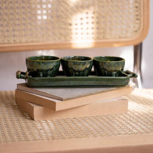 Forest Glaze Serving Set