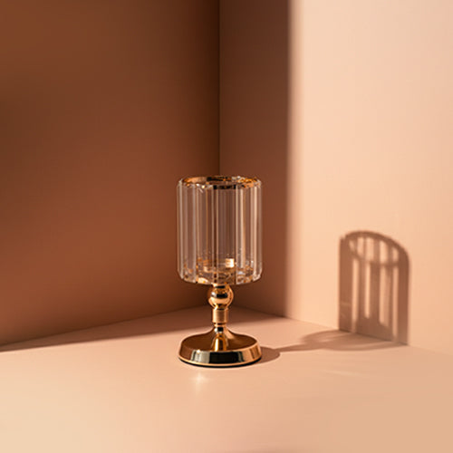 Aurelia Glow Pedestal Candle Holder