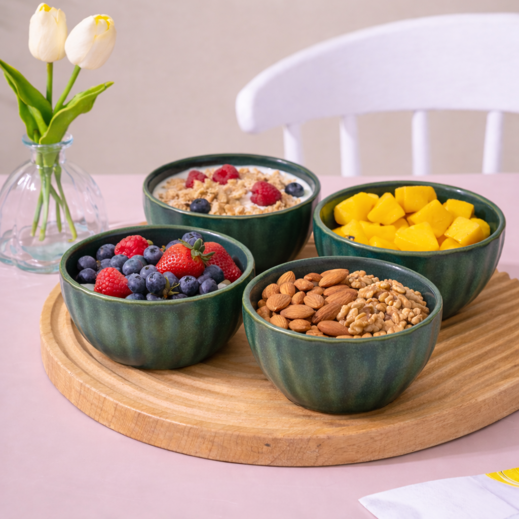 Emerald Feast Serveware Collection