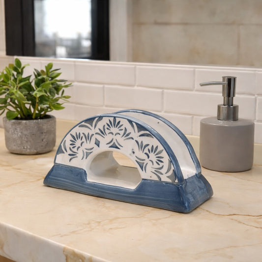 Verdant Lace Tissue Holder