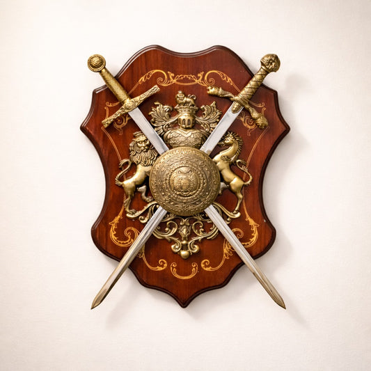 Royal Crest Wall Emblem