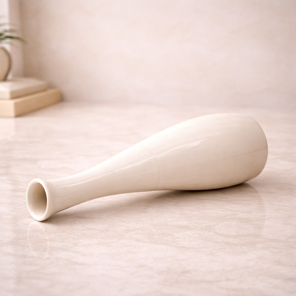 Ivory Curve Vase