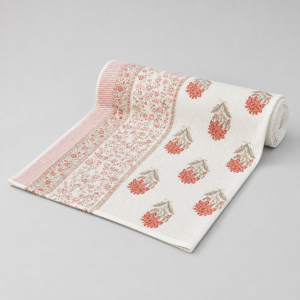 Pastel Garden- Waffle Towel