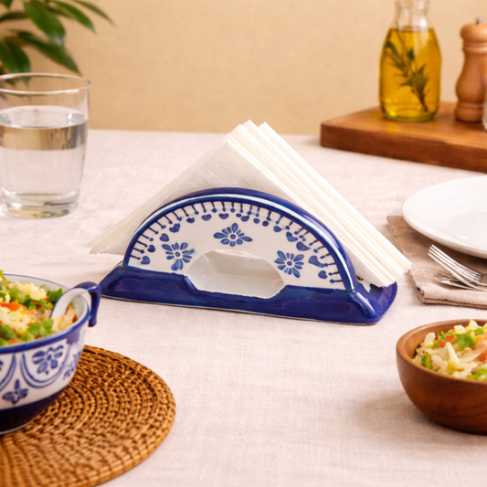 Azure Arch Tissue Holder