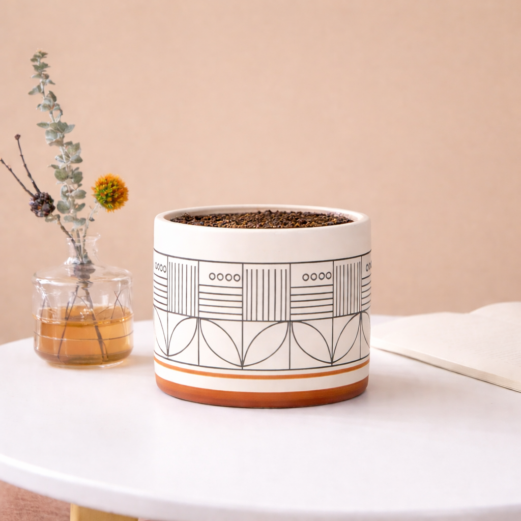 Earthline Ceramic Planter