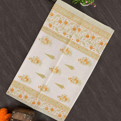 Fresh Marigold- Waffle Towel