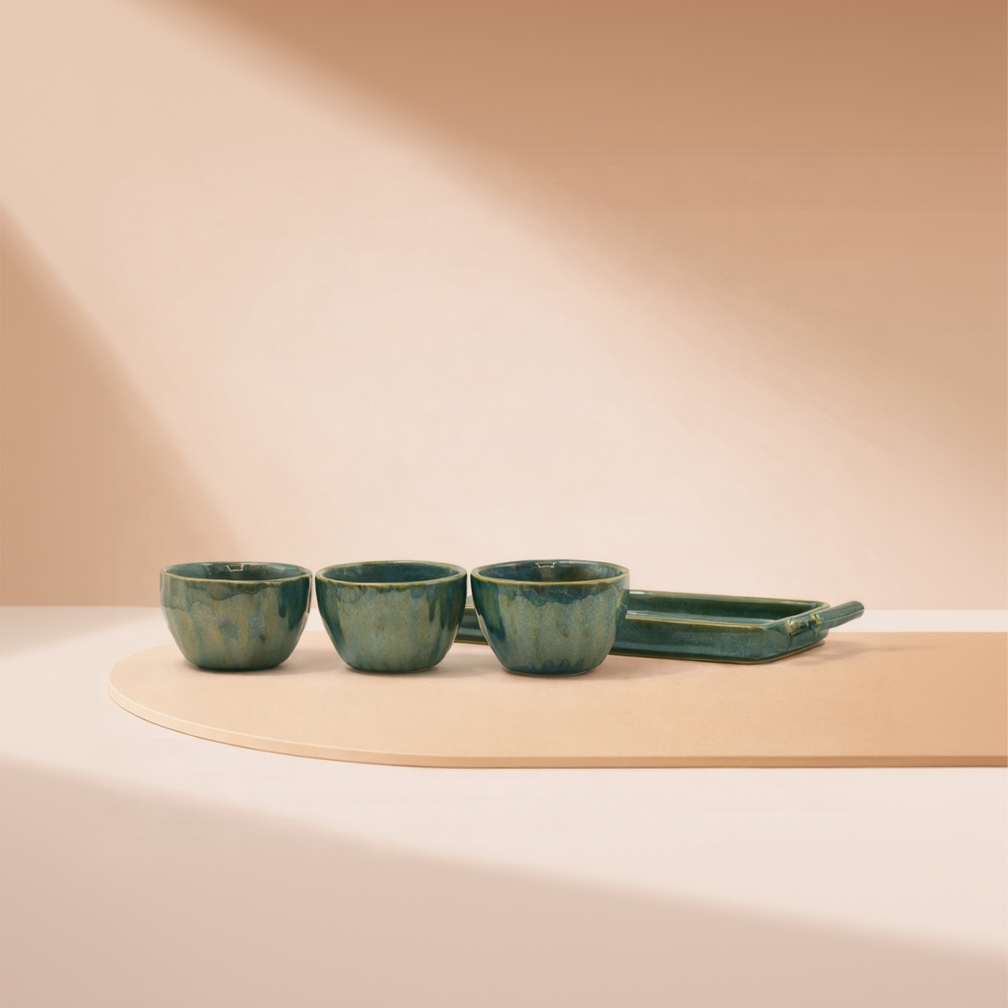 Forest Glaze Serving Set