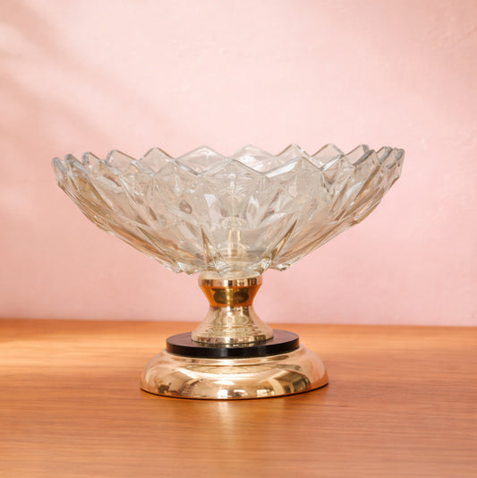 Regal Facet Crystal Bowl