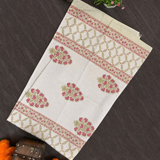 Blush Bouquet- Waffle Towel