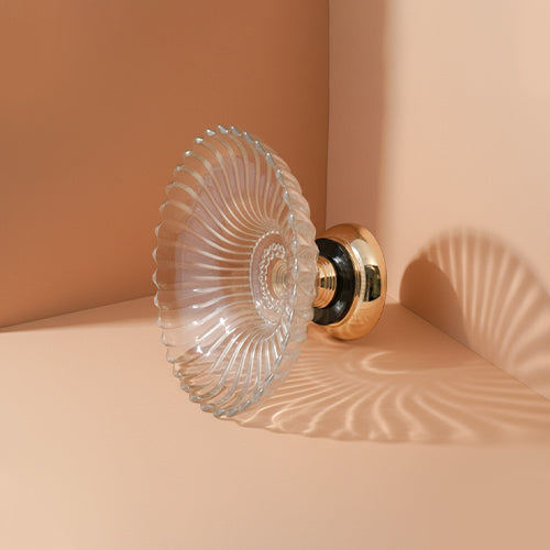 Aurora Crystal Pedestal Bowl