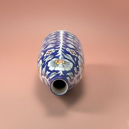 BLUE CERAMIC VASE