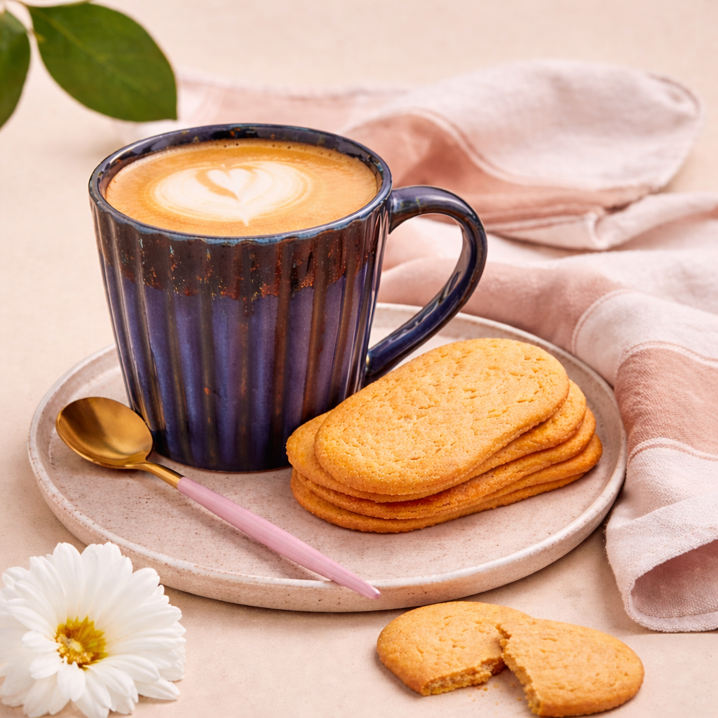 Midnight Rib Ceramic Mug