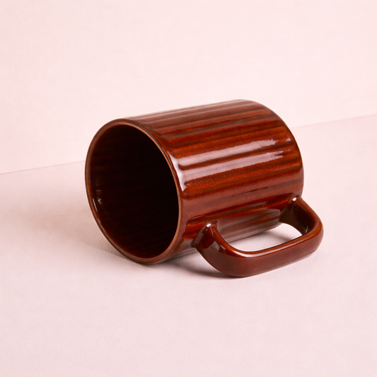 Rust Line Mug