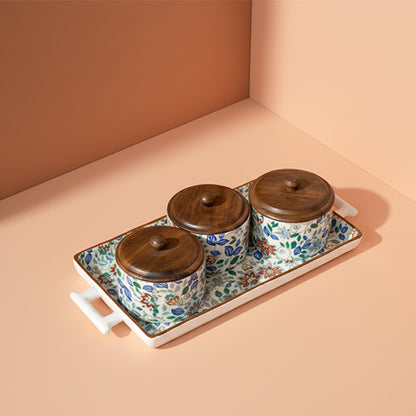 FloraCraft Ceramic Storage Jar Set