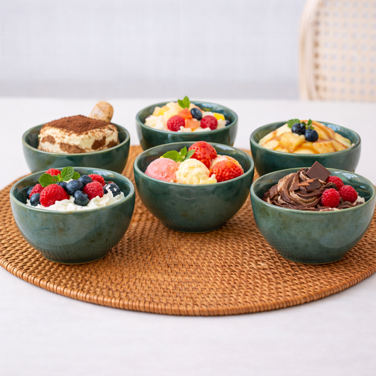 Green Dawn Stoneware Bowl