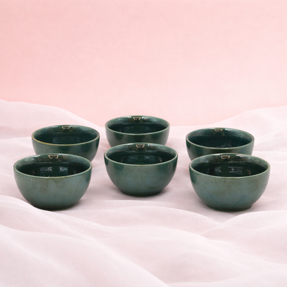 Green Dawn Stoneware Bowl