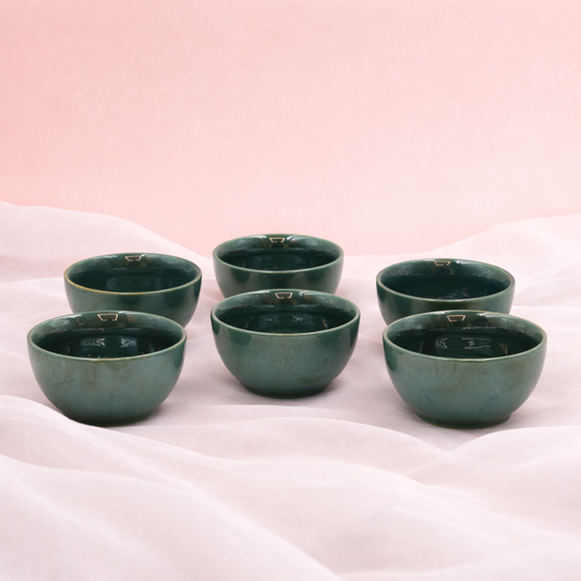 Green Dawn Stoneware Bowl