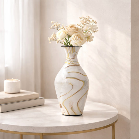 Lemon Zest Striped Decanter