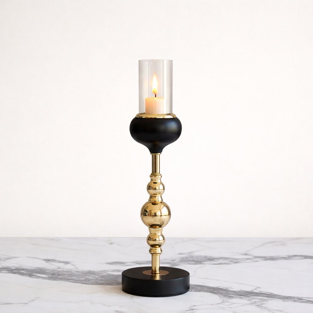 Noir Aureum Luxe Candle Stand