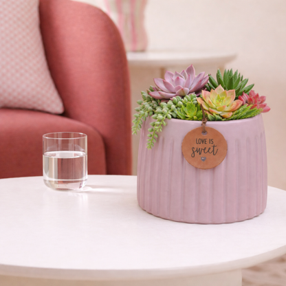 lavender Calmaura Pot