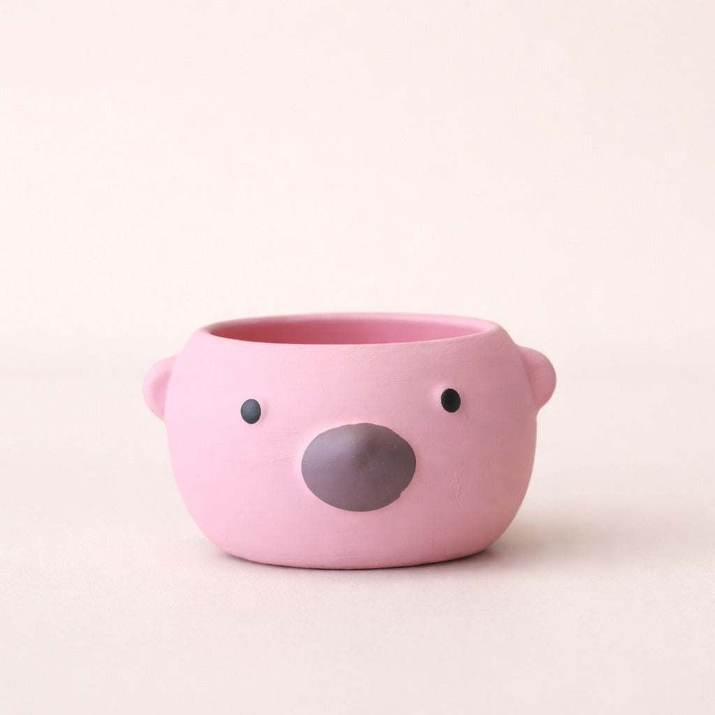Pink Snuggle Planter