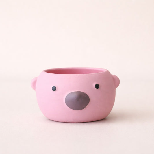 Pink Snuggle Planter