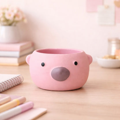 Pink Snuggle Planter