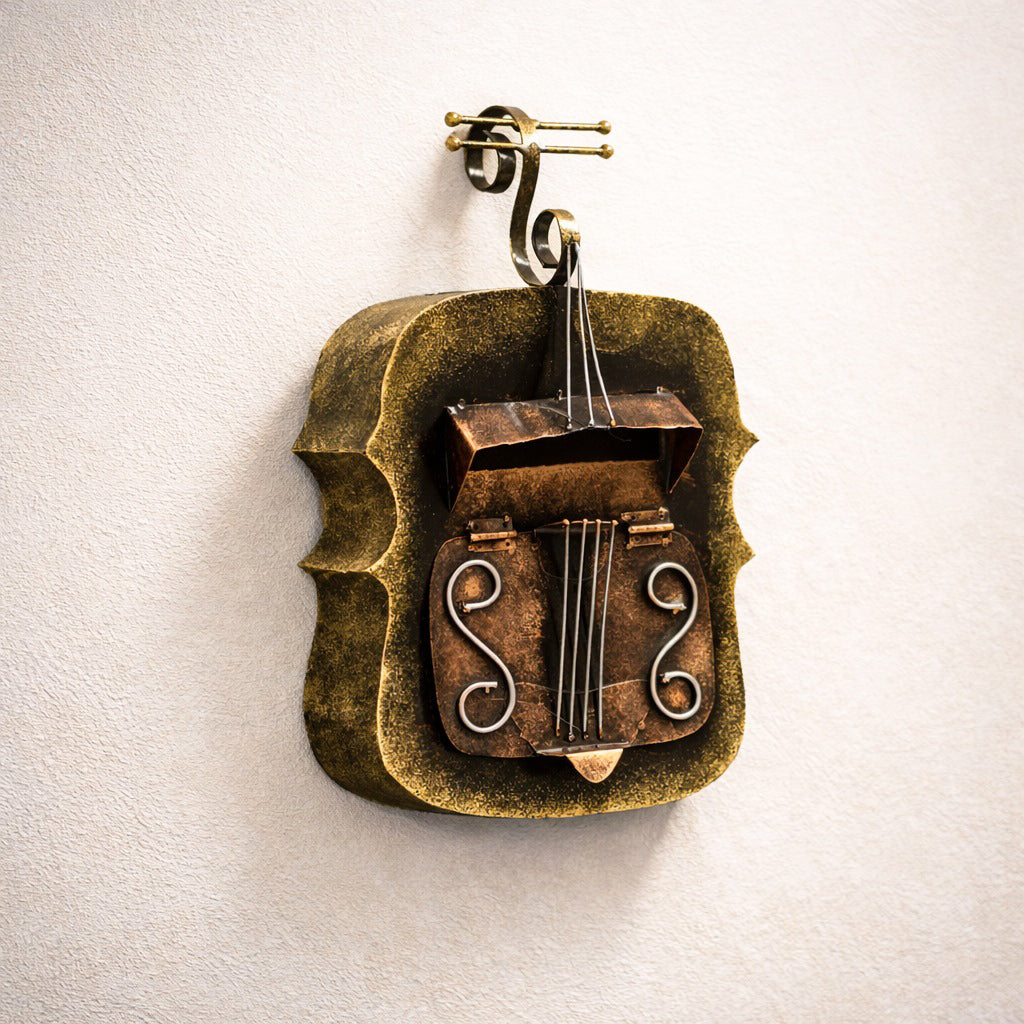 Vintage String Instrument Wall Decor