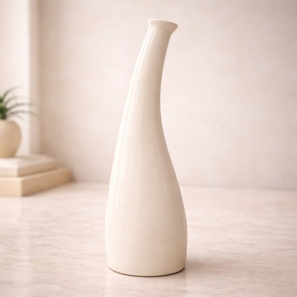 Ivory Curve Vase