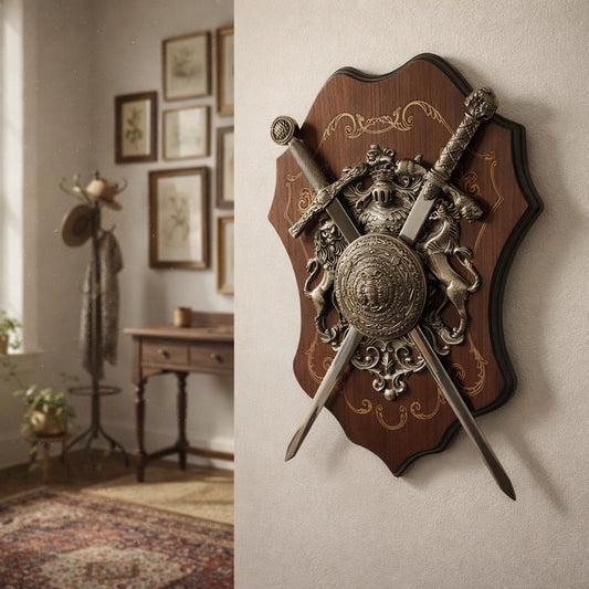 Royal Crest Wall Emblem