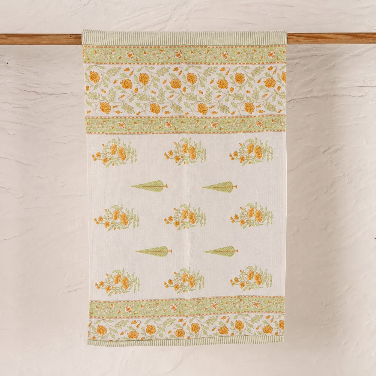 Fresh Marigold- Waffle Towel