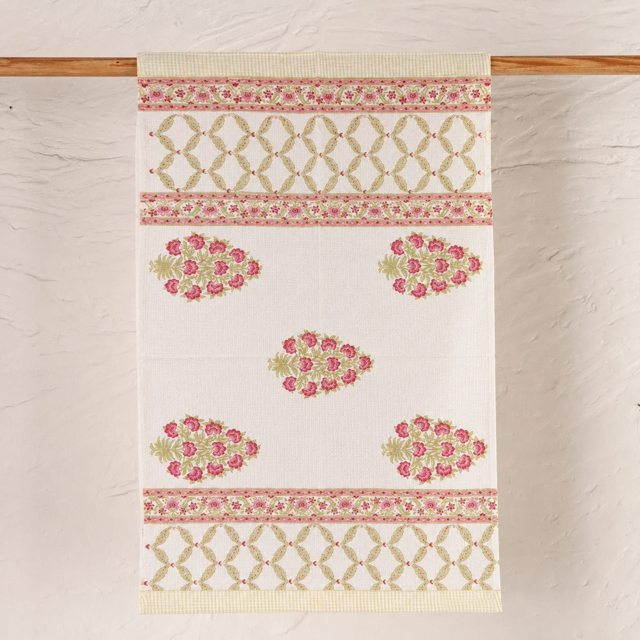 Blush Bouquet- Waffle Towel