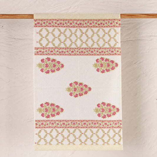 Blush Bouquet- Waffle Towel