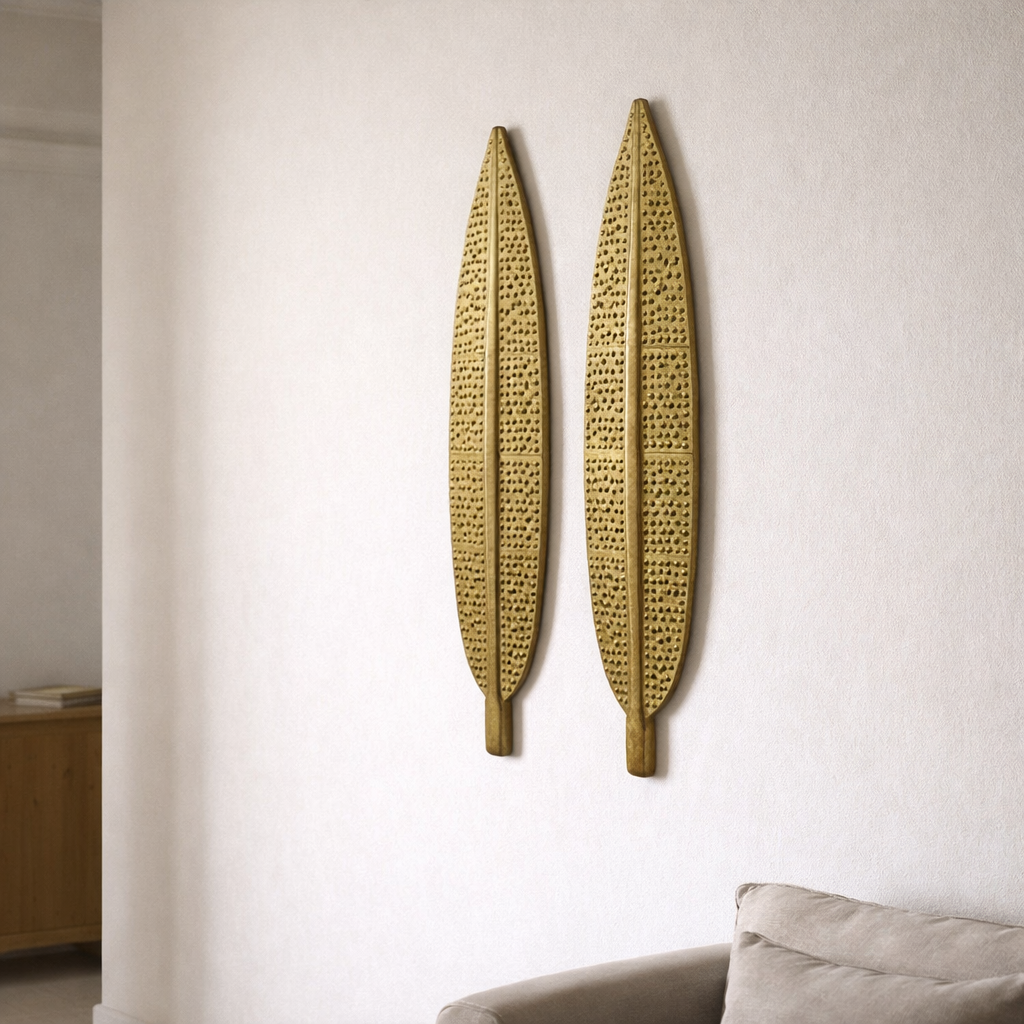 Imperial Leaf Wall Accent