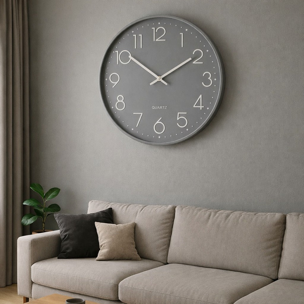Modern Sage Clock